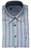 Gabicci - Elderberry striped short sleeve shirt